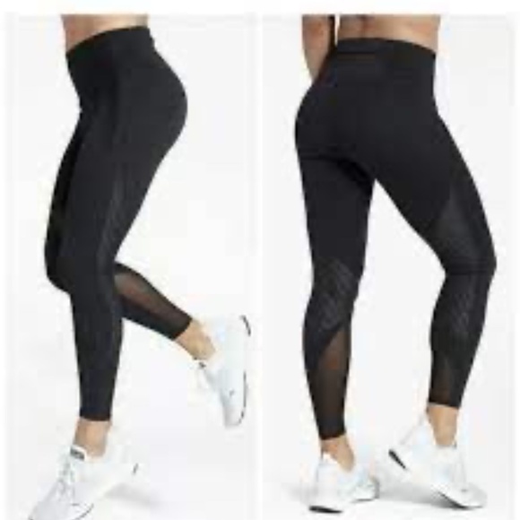 Athleta Precision 7/8 Length Mesh Panel Tight Legging - Picture 1 of 11